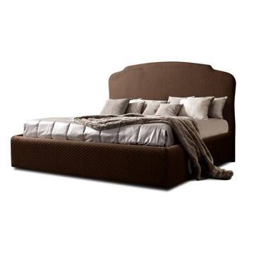 Кровать 2-спальная Rimini с подъемным механизмом (стеганые царги) 160х200