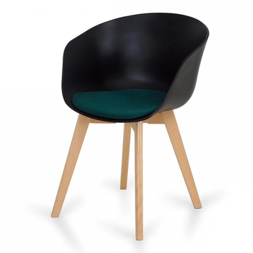 Кресло Tulip черный