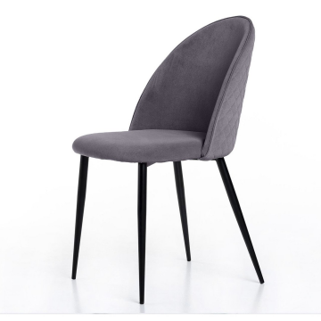 Стул Marcus, бархат серый 27 76088