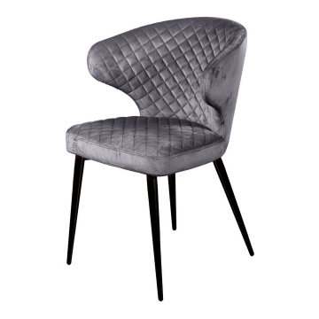 Стул Richard, бархат серый 27 76989