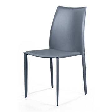 Стул Rolf, кожа антрацит 2001000000722