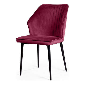 Стул Berg, бархат винно-красный 16 74820