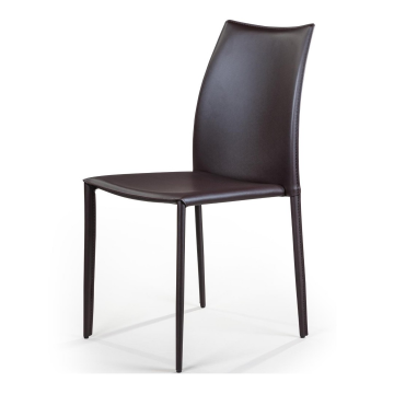 Стул Rolf, кожа коричневый 2000000000312