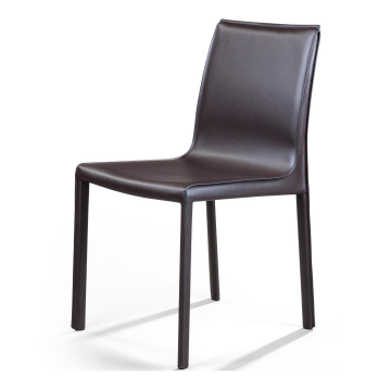 Стул Barrie, кожа коричневый 2000000000107