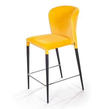 Стул полубарный Albert в шортиках, горчичный 2001000000845
