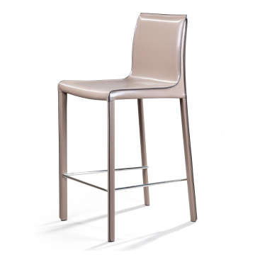 Стул полубарный Barrie, кожа капучино 2000000000213