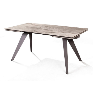 Стол раскладной Grant (160+80), мрамор испанская керамика светлый 2000000000596