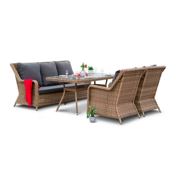 Комплект стол+кресла+диван 