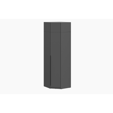 Шкаф угловой с антресолью ШК 5, Графит