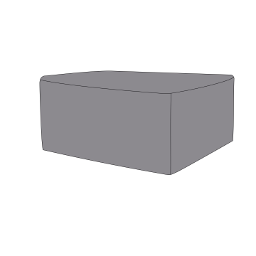 Защитный чехол на стол Латте 160×95×75 см, цвет серый