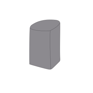 Защитный чехол на два стула 68×68×83 см, цвет серый