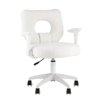 Кресло детское TopChairs 2590 белый тедди