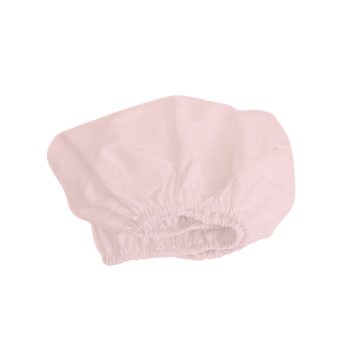 Простынь на резинке для кровати 140*200 см (розовый, сатин)