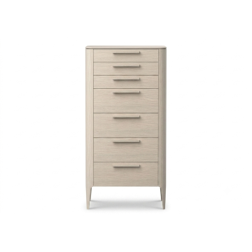 Комод Type oak высокии? 7 ящиков (беленый дуб)