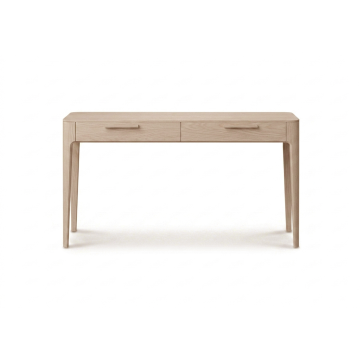 Консоль Type oak 2 ящика ширина 140 см (беленый дуб)