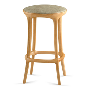 Барный стул ALERT, натуральный дуб
