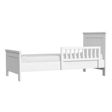 Кровать подростковая Wood (белый)