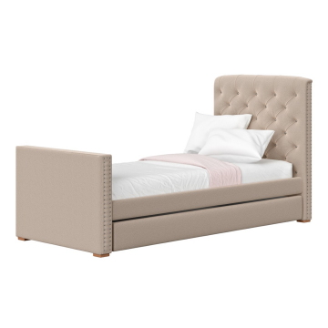 Кровать подростковая Elit soft (бежевый)