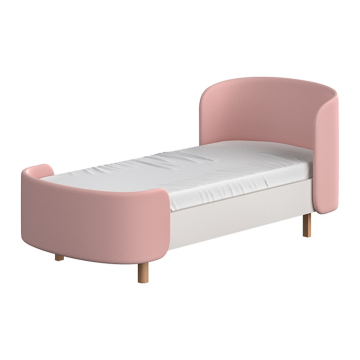 Кровать подростковая KIDI Soft размер М (розовый)