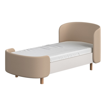 Кровать подростковая KIDI Soft размер М (бежевый)