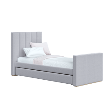 Кровать подростковая Cosy спальное место 90*200 см (серый)