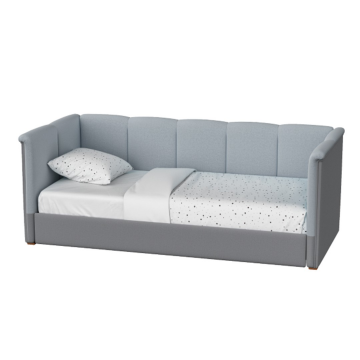 Диван-кровать Bowl спальное место 90*200 см (серый)