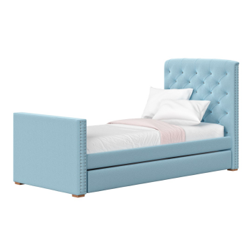 Кровать подростковая Elit soft (голубой)