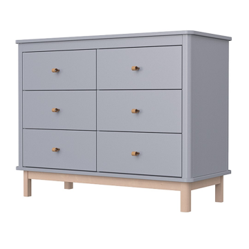 Комод Classic 6 ящиков (серый)