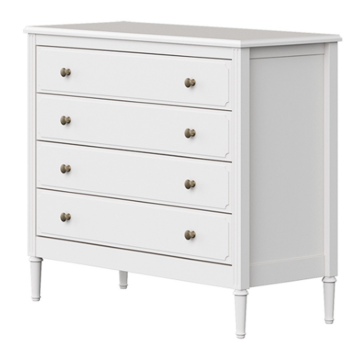 Комод Elit 4 ящика (белый)