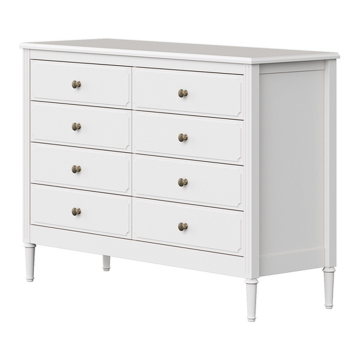 Комод Elit 8 ящиков (белый)