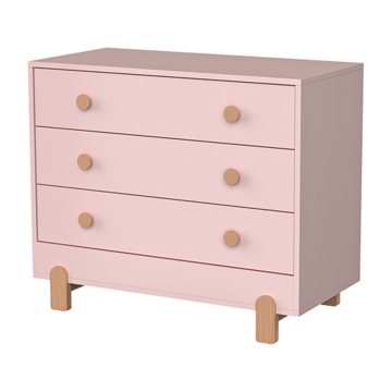 Комод Ice-cream 3 ящика (розовый)