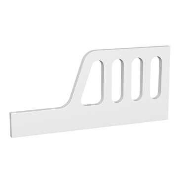 Ограничитель для кроватки Classic (белый)