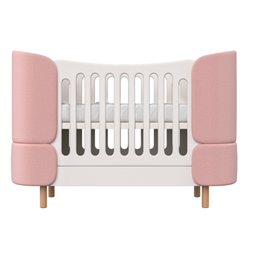 Кроватка-трансформер KIDI Soft (розовый)