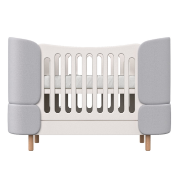 Кроватка-трансформер KIDI Soft (серый)