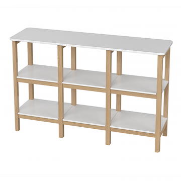 Стеллаж Classic низкий (белый)