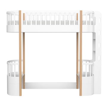 Кровать-чердак Classic (белый)