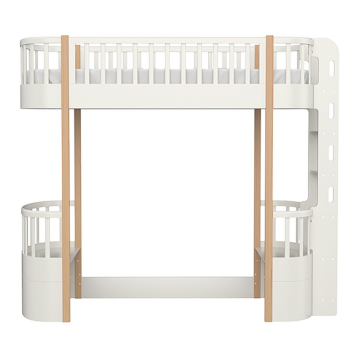 Кровать-чердак Classic (молочный)