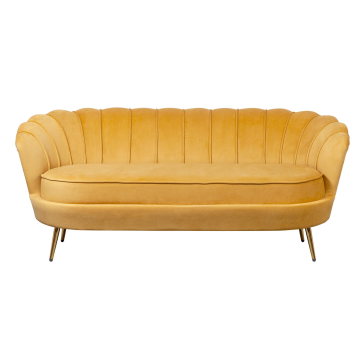 Дизайнерский диван Pearl Triple Yellow