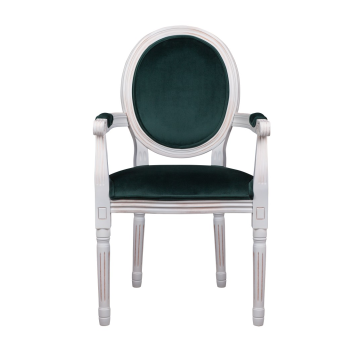 Мягкий стул с подлокотниками Volker Arm Green