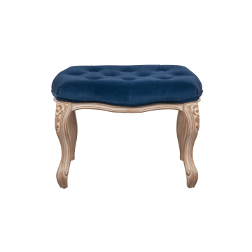 Дизайнерская банкетка Kina Velvet Blue