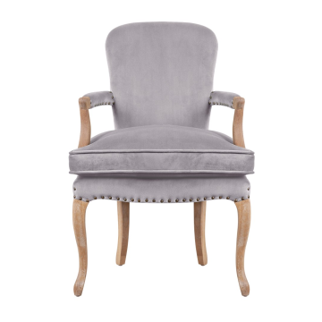Мягкое полукресло с подлокотниками Anver Oak Grey