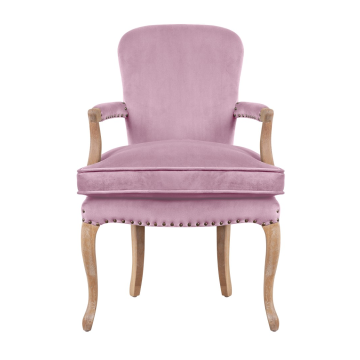 Мягкое полукресло с подлокотниками Anver Oak Pink