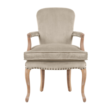 Мягкое полукресло с подлокотниками Anver Oak Taupe