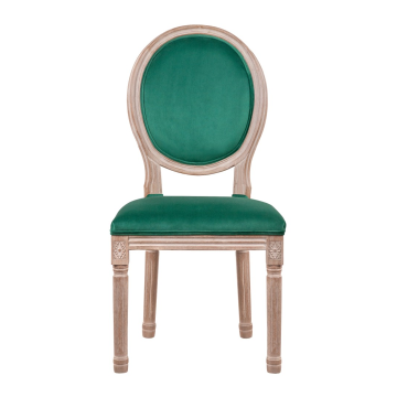 Стул с круглой спинкой Volker Oak Green V2