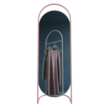 Зеркало в розовой раме EVELUM, 163 х 54 см