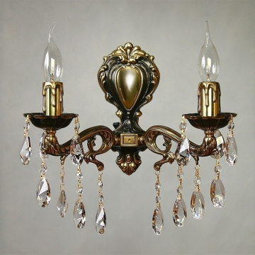 Бра MANTRA Leon Ambiente 2L 2128/2 PB Tear Drop