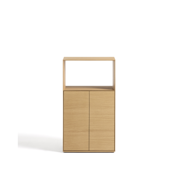 Стеллаж из шпона дуба Visala 60 x 106 см