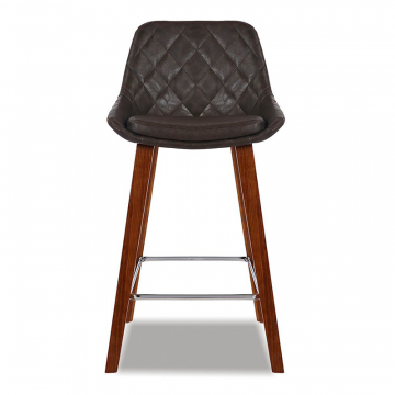 Стул полубарный Joan (65), коричневый