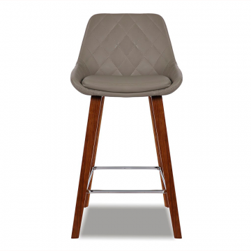 Стул полубарный Joan (65),светло-серый