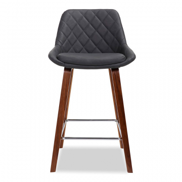 Стул полубарный Joan (65), серый